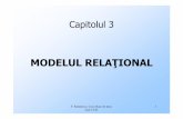 MODELUL RELAŢIONAL - Home - Cursuri …andrei.clubcisco.ro/cursuri/3bd/fr/BD3-slides.pdfF. Radulescu. Curs: Baze de date, anul 4 CB. 4 MODELUL RETEA Modelul retea . In cadrul acestuia