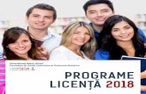 Universitatea Babeș-Bolyai PROGRAME LICENȚĂ 2018 · PROGRAME ÎN LIMBA FRANCEZĂ 60 PROGRAME ÎN CADRUL EXTENSIILOR UNIVERSITARE Contabilitate și Informatică de Gestiune (Sighetu
