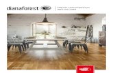 PARCHET TRIPLUSTRATIFICAT 100% DIN LEMNdianaforest.ro/wp-content/uploads/2018/04/Diana-Forest-Brochure... · Nu orice parchet din lemn poate fi utilizat pe încălzirea prin pardo-seală.
