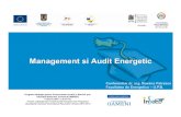 8 Management si audit energetic - Inseed si audit energetic.… · POSDRU/86/1.2./S/57748 ... Audit energetic - procedura sistematica de obtinere a unor date ... 3 module de curs