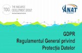 GDPR Regulamentul General privind Protecția Datelorgdpr-romania.com/wp-content/uploads/2017/11/GDPR-în-industria... · Audit de protecțiea datelor ... CURS 1 Operator de date cu
