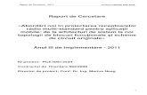 Raport de Cercetare - bel.utcluj.ro · Raport de Cercetare - 2011 Proiect CNCSIS IDEI 2534 1 ... 3.4.5 Exemplu de proiectare a unui filtru FIR care aproximează o audiogramă umană