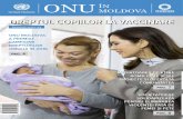 ONUMOLDOVA ÎN - md.one.un.orgmd.one.un.org/content/dam/unct/moldova/docs/pub/UN Magazine 3 ro... · un asistent parental profesionist Gala Premiilor Panglicii Roșii: În Moldova,