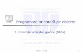 Programare orientată pe obiecteusers.utcluj.ro/~igiosan/Resources/POO/Curs/POO09.pdf · 2017-12-29 · POO09 - T.U. Cluj 9 Clasa Container Orice clasă care descinde din clasa Containereste