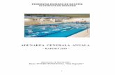 ADUNAREA GENERALA ANUALA - swimming.ro finala - Raport.pdf · – RAPORT 2010 – Bucuresti, 31 Martie 2011 Hotel INTERCONTINENTAL “Sala Rapsodia” 1. ... RADU MARIUS 1992 MTS