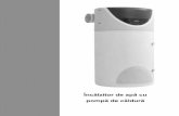 Încălzitor de apă cu pompă de căldură - boilerariston.ro manual de... · instalaţia electrică să fie conformă cu norma NFC15100, neconformitatea urmând a fi sancţionată