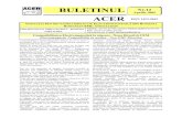 BULETINUL Nr - acero.ro .Buletinul ACER nr.9/2002 2 (engl:components) sau subansamble (engl:sub-assemblies)