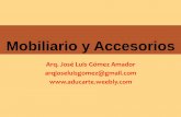 Mobiliario y Accesorios - ARQUITECTURA Y …aducarte.weebly.com/.../1._antecedentes_historia_del_mueble.pdf · CRITERIOS DE EVALUACIÓN Para evaluar la asignatura, se aplicaran a