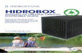 HIDROBOX · utilizarán los accesorios y geotextiles o geomenbranas oportunos. InFIltRacIOn De FOsas septIcas: ... • Canales de inspección registrables para CCTV