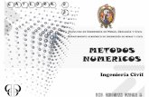 Catedra Metodos Numericos 2013 - UNSCH 03 [Modo … · Los métodos numéricos deber ser: • Lo suficientemente exactos o sin sesgo para que cumplan con los requisitos de un problema