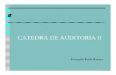 CATEDRA DE AUDITORIA II - …auditor2006.comunidadcoomeva.com/blog/uploads/1.Presentacion... · CATEDRA DE AUDITORIA II Ejecución de la auditoria PAGA IFRS NIA ETICA ... NORMAS INTERNACIONALES