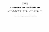 CARDIOLOGIE - cardioportal.ro · REVISTA ROMÂNÃ DE CARDIOLOGIE Vol. XIX, Suplimentul B, An 2004 5 Ghidul provizoriu a fost realizat de cãtre Grupul de Lucru pentru Disecþia de