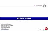 NEXEN în România prin - pneuexpert.ro · Cuprins Istoria companiei Unităţi de producţie Cercetare şi dezvoltare Furnizor de anvelope OE NEXEN în presă Premii de design Anvelope