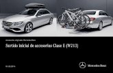 Accesorios originales Mercedes-Benz Surtido inicial de ... - W213.pdf · Dispone de separadores rígidos para dividir el espacio en cuatro compartimentos, que permiten distribuir