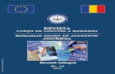 REVISTA - CURTEA DE CONTURI A ROMÂNIEI nr12.pdf · CUVÂNT ÎNAINTE P rin articolele publicate în evista Curii de Conturi a României, care abordează subiecte de actualitate din