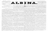 „ALBINA. - CORE · Rîmniculu-Valcei, 1. iuliu 1871. ... devina unu ilustru cultivatoriu si aperareducerea libertàtilor-u publice, si — deca cu toriu alu natiuiiahtatei romane.