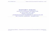 Raport de activitate Anual ROMATSA 2017 de activitate Anual ROMATSA 2017.pdf · elaborarea şi aprobarea Raportului anual cu privire la activitatea RA ROMATSA pentru anul 2016 , conform