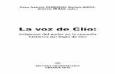La voz de Clío - dadun.unav.edudadun.unav.edu/bitstream/10171/34239/1/Arellano_La_voz_de_Clio-1.pdf · valor y príncipe de Orange, de Antonio Mira de Amescua..... Felipe B. Pedraza