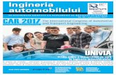 Societatea Inginerilor de Automobile din România se ...siar.ro/wp-content/uploads/2017/10/rIA_44-september-2017.pdf · Renault Technologie Roumanie – Pascal CAnDAU Uniunea Națională