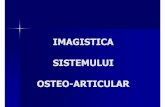 IMAGISTICA SISTEMULUI OSTEO-ARTICULAR - Seria 7 · REMANIEREA OSOASĂ OSTEOBLASTELE – fronturi periferice de celule OSTEOCLASTELE – celule mobile, fagocitoză ACTIVITATEA ESTE