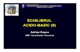 ECHILIBRUL ACIDO-BAZIC (II) - fiziologie.ro Curs_EAB_2.pdf · / citrat sau acetat de sodiu in ulcerele peptice, gastrite, sd. “lapte-alcaline”) b) Deficit de acizi Pierderi 1.