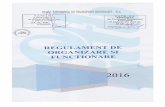 REGULAMENT DE ORGANIZARE SI FUNCTIONAREstbsa.ro/docpdf/ROF_2016.pdf · privind reorganizarea unitatilor economice de stat ca regii autonome si societati comerciale, Legea nr.51/2006