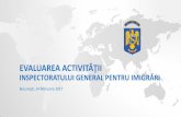 EVALUAREA ACTIVITĂŢII - IGI - Inspectoratul General ...igi.mai.gov.ro/sites/all/themes/multipurpose_zymphonies_theme... · 13 proiecte de acte normative iniţiate, dintre care: