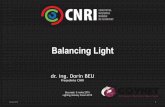 Balancing Light - govnet.ro Govnet Lighting... · ILUMINAT INTERIOR (SR EN 12464, SR EN 15193, SR EN 1838) ILUMINAT CĂILOR DE CIRCULAȚIE (SR EN 13201) + componenta ambientală ...
