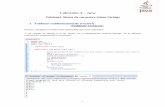 Laborator 4 Java - runceanu.ro · Java care afiseaza numarul maxim de elemente egale cu 1 continute pe o linie. 7. Fiind dat un tablou bidimensional A(n,m) de numere intregi. Sa se