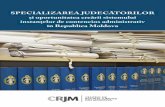 și oportunitatea creării sistemului instanţelor de ... · Resurse Juridice din Moldova (CRJM) – “Contribuţia CRJM la implementarea Strategiei ... La 5 martie 2013 Consiliul