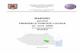 Raport locale Buzau 2008 - CURTEA DE CONTURI A ROMÂNIEI locale 2008/BUZAU/Raport... · Bugetele institu ţiilor publice finan ţate integral din venituri proprii 15.323,6 13.206,4
