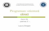 Programare orientată obiect - cs.ubbcluj.rolauras/test/docs/school/oop/2013/lectures/curs01-partea2.pdfGeneralităţi Medii Borland C Microsoft Visual C++ C++ Builder Etc. Structura