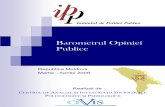 Studiul opiniei publice - ipp.mdipp.md/old/public/files/Barometru/2008/BOP_martie_aprilie_2008.pdf · BOP – Martie-Aprilie 2008. 3. Programul . Barometrul Opiniei Publice. Fundaţia