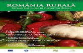 România Rurală - MADR · sol, aplicând tehnica de cultură pe ... „Nimic nu este mai presus de meseria producții constante, prețurile semin-de cercetător. Cercetarea este