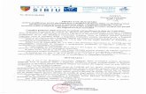  · CONSILIUL JUDETEAN SIBIU Nr. 9614/1 1.06.2019 EXPUNERE DE MOTIVE pentru modificarea art.15 din Hotärârea Consiliului Judetean Sibiu nr.74/2019 privind aprobarea bugetului local