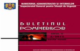 Pompieri 2-2012 eu CP - Editura MAI · Pompieri, Academia de Poliţie „Al. I. Cuza”, colonel jurist Ion Vintilă, Inspectoratul pentru Situaţii de Urgenţă „Drobeta” al