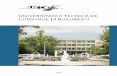 Universitatea tehnică de constrUcții BUcUrești · UTILAJ TEHNOLOGIC Maşini şi utilaje pentru construcţii Calea Plevenei, nr. 59, sector 1, Bucureşti Tehnologia construcţiilor