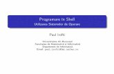 Programare în Shell - Utilizarea Sistemelor de Operarepirofti/uso/uso-curs-10.pdf · VarianteShell I sh(1)–Bourneshell I printreprimeleshelluri I disponibilăoriundeîn/bin/sh