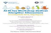 Al III-lea Workshop dedicat Alergiilor Alimentare · Tecuceanu, Ana-Maria Raluca Pauna, Iasi Particularitati clinice si diagnostice in alergiile alimentare non-IgE mediate - Camelia