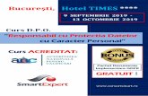 Bucureşti, Hotel TIMES - cursurismart.ro · Venim in ajutorul participantilor cu o abordare moderna, “smart”, a acestui curs, pentru a putea fi pe intelesul tuturor – indiferent