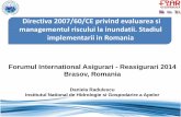Directiva 2007/60/CE privind evaluarea si managementul ...fiar.ro/downloads/2014/natcat/daniela-radulescu.pdf · bazinelor hidrografice şiinformaţiiasupra topografiei şia utilizăriiterenului;
