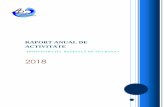 RAPORT ANUAL DE ACTIVITATE - rowater.ro si studii/raport de activitate ABA Banat 2018.pdf · • S-a actualizat baza de date în format GIS referitoare la: rețeaua hidrografică,