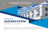 ADMITERE - ucdc.ro · Facultatea de Administrarea Afacerilor Internaţionale Program universitar Specializări Forma de învățământ Durata studiilor Nr. de locuri Taxa cetațeni