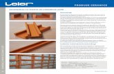 Instructiuni techn zidarie din beton - proidea.ro · 40 Produse ceramice buiandrugi Producătorul oferă şi elemente complementare de structură la elementele de zidărie, cu ajutorul