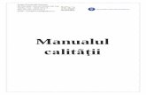 Manualul - scoala-stornesti.roscoala-stornesti.ro/wp-content/uploads/2018/03/Manualul-calitatii.pdf · Manualul Calitãţii este documentul cadru care descrie sistemul de management