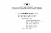 Introducere în INTERNET - racai.ro · Dintr-un anumit punct de vedere, reţeaua INTERNET este doar un alt mijloc de comunicare accesibil oricărei persoane ce dispune de un calculator