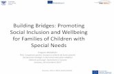 Building Bridges: Promoting Social Inclusion and Wellbeing ... file• – se referă la implicare activă în acțiuni și evenimente, atunci când o persoană dovedeşte implicare