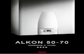 ALKON 50-70 - termoplus.ro · Acest calcul se poate realiza luand in consi-derare temperatura exterioara casei sau pe cea a ambientului interior. PROTECTIE la SUPRAINCALZIRE Temperatura