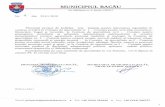 municipiulbacau.ro · - Referatul de evaluare nr. 71134 din data de 20.032018, întocmit de Directorul Directiei Pietelor, domnul Busuioc Vasilicä, care cuprinde descrierea activitätii