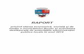 RAPORT - primariabuzau.roprimariabuzau.ro/wp-content/uploads/2016/10/RAPORT-2014.pdf · firmă specializată de cadastru, geodezie şi cartografie, teritoriul municipiul Buzău se